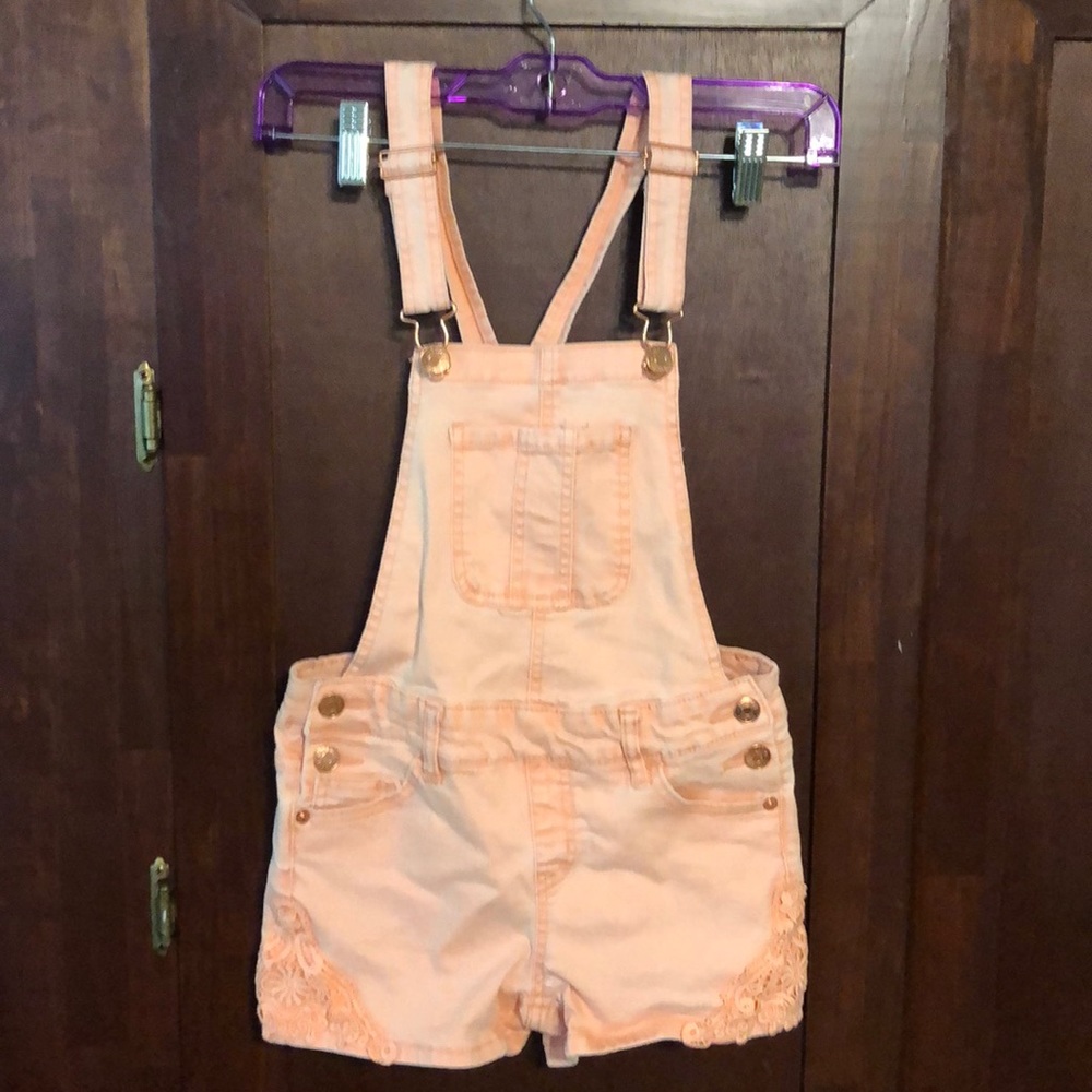 Denim romper